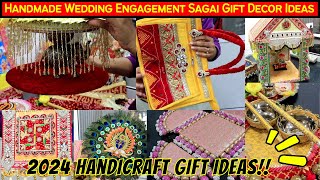 Handmade Wedding Engagement Sagai Gift Decor Ideas  Bridal Potli Bags Wholesale [upl. by Mellins]