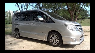 2014 Nissan Serena SHybrid Highway Star StartUp and Full Vehicle Tour [upl. by Shaya156]