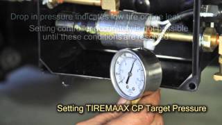 11 TIREMAAX® CP  Setting the Target Pressure [upl. by Anan424]