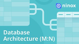 Database Architecture MN  Basics 4  Ninox Tutorials [upl. by Attiuqaj]