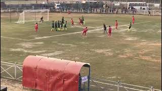 wonderful Free Kick Goal by Birgunj United against NRT club [upl. by Marten]