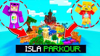 ATRAPADOS en UNA ISLA ABANDONADA con PARKOUR IMPOSIBLE [upl. by Idou]