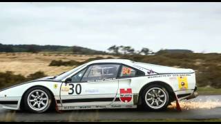 Ferrari 308 Michelotto Epynt Dixies Rally stages 2016 [upl. by Ichabod]