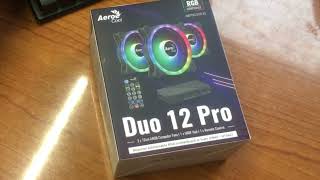 AeroCool Duo 12 Pro Распаковка и обзор будем посмотреть [upl. by Suertemed]