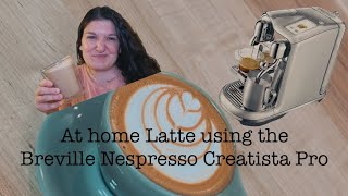 NESPRESSO CREATISTA PRO ☕️BEGINNERS momlife frenchgirl nespresso beginners espresso worthit [upl. by Lek]