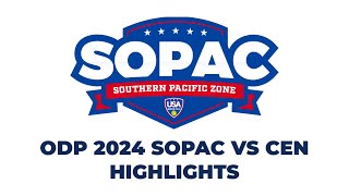 ODP 2024 SOPAC VS CEN water polo highlights [upl. by Jerrine]