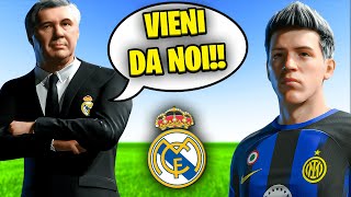 MI VUOLE IL REAL MADRID NELLA CARRIERA GIOCATORE SU FC 24 [upl. by Zarah173]