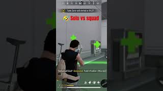 Solo vs squad in br ranked ffshortsfreefireindiamrbeast [upl. by Latsyrk]