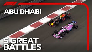 Five Stellar Battles At The Abu Dhabi Grand Prix [upl. by Ahsurej727]