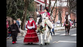 Wassail Parade Woodstock VT December 9th 2023 [upl. by Bab]