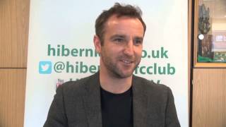 Former Captain Grant Brebner Speaks to HibernianTV [upl. by Gurias695]