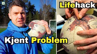 Fotballen lekker luft Lifehack 🤓 [upl. by Htir]