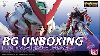 RG Gundam Astray Red Frame Unboxing and Review 1144 [upl. by Deckert517]