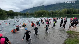 GrésysurIsère  Retrouvez le troisième triathlon de la Combe de Savoie [upl. by Ilah]