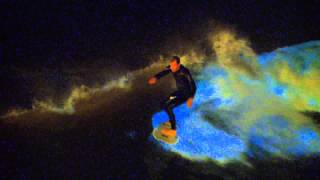 Surfing the Red Tide in San Diego  Bioluminescence [upl. by Eckart]