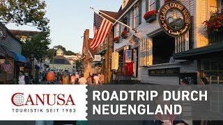 Dein Roadtrip durch Neuengland  CANUSA [upl. by Janeva]