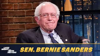 Sen Bernie Sanders Talks About His Brother and British Politician Larry Sanders [upl. by Marsden]