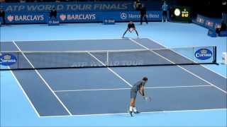 Djokovic vs Federer  ATP World Tour Finals 2013 [upl. by Rushing]