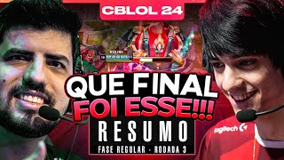 O QUE ACONTECEU NESSE JOGO FOI BIZARRO  CBLOL 3° Rodada  1° Etapa  Ilha das Lendas [upl. by Alviani]