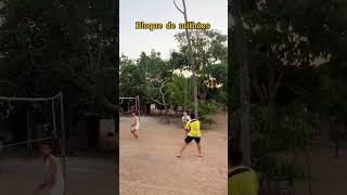 Bloque de milhões voleybol voleidequintal voleibol [upl. by Salomi]