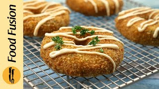 Crispy Potato Donuts Recipe By Food Fusion Ramzan Special Recipe [upl. by Anurag]