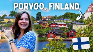 The charming PORVOO FINLAND  Exploring in the summertime [upl. by Kendricks]