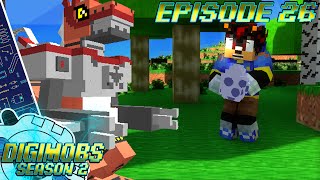 Minecraft Modded Digimobs Survival  26 WarGrowlmon  DigiEgg  Season 2  Roleplay [upl. by Danelle428]