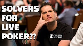 Should we worry about Solvers for Live Poker [upl. by Leorsiy]