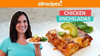 How to Make Easy amp Delicious Chicken Enchiladas  Allrecipes [upl. by Emlyn]