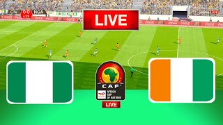 IVE🔴 Nigeria Vs Côte dIvoire  Africa Cup of Nations  Final  Live Football Match Today [upl. by Lledrev]