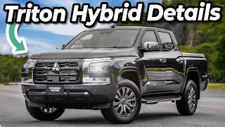 Mitsubishi Triton Hybrid details revealed plus more 2024 Triton news [upl. by Sandry648]