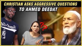 Christian Asks Aggressive Questions To Ahmed Deedat  REACTION [upl. by Acul]