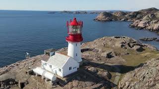 Norways oldest lighthouse  Lindesnes Fyr [upl. by Ymassej48]