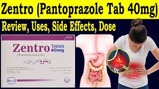 Pantoprazole 40 mg uses in urdu  Review zentro tablets 40 mg  pantoprazole 40 mg kis kaam aati hai [upl. by Ikiv]