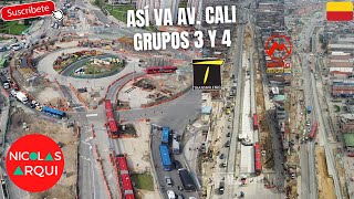 Así va Construcción de TransMilenio Avenida Cali entre Av Villavicencio y Av Américas en Bogotá 🇨🇴 [upl. by Oriana]