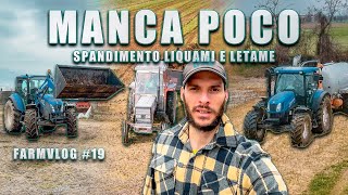 Farm Vlog19  Finalmente in campo  Spandimento liquame e letame [upl. by Server30]