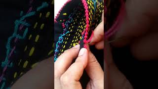 Easy And Beautiful Sleeves Design easy viralvideo embroiderypatterns embroidery [upl. by Prader]