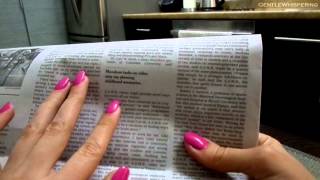 Whisper NY Times newspaper article reading [upl. by Selrahc]