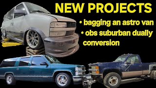 New projects bagging an astro van and obs suburban dually conversion [upl. by Nylrad]