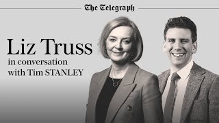 In full Liz Truss in conversation with Tim Stanley at Tory conference 2024 [upl. by Haslett]