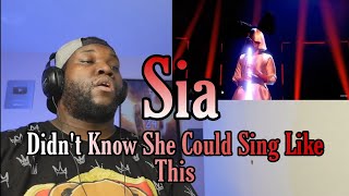 Sia  Soon Well Be Found LIVE on David Letterman  Reaction [upl. by Novelia327]