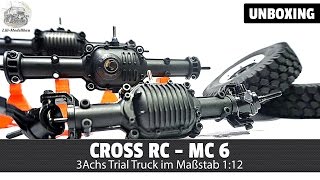 Unboxing  Cross RC MC6  Trial Truck [upl. by Anilejna63]