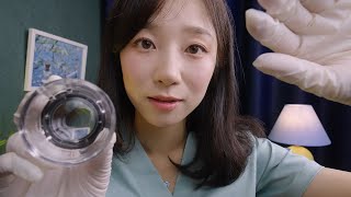 ASMR Delicate amp InDepth Facial Skin Exam [upl. by Amaleta966]