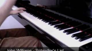 John Williams  Schindlers list piano version played by Luca Moscardi [upl. by Cutter32]