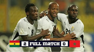 GHANA vs MOROCCO AFC0N 2008 Full Match [upl. by Eitac]