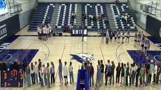 Cardston High School vs Magrath High School Mens JV Volleyball [upl. by Nilrem]