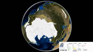 B5 Glacial and Interglacial Period Visualization [upl. by Tol]