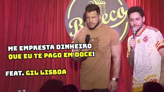 AGIOTA NA PLATEIA PARTE 2  FEAT GIO LISBOA FLAVIO ANDRADDE  STAND UP COMEDY [upl. by Ehr]