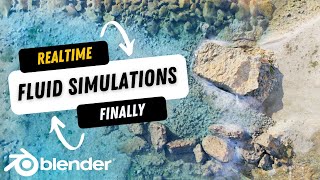 A New Era of Fluid Simulations  Geometry Nodes based Simulations in Blender with Cell Fluids [upl. by Einittirb]