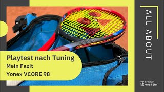 Fazit zu meinem Schlägertuning  Tennis Mastery [upl. by Atyekram]